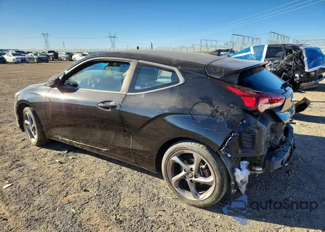 2020 Hyundai Veloster 2.0L from USA, damaged, VIN KMHTG6AF0LU021499